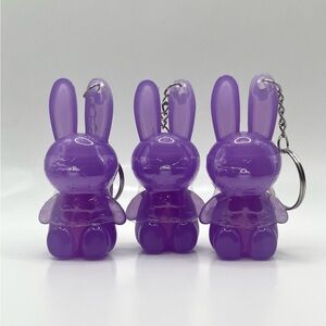 Purple Bunnies Lip Gloss Set of 3